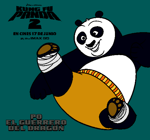 Po el guerrero del dragón