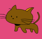 Dibujo Cría de gato pintado por nadialis