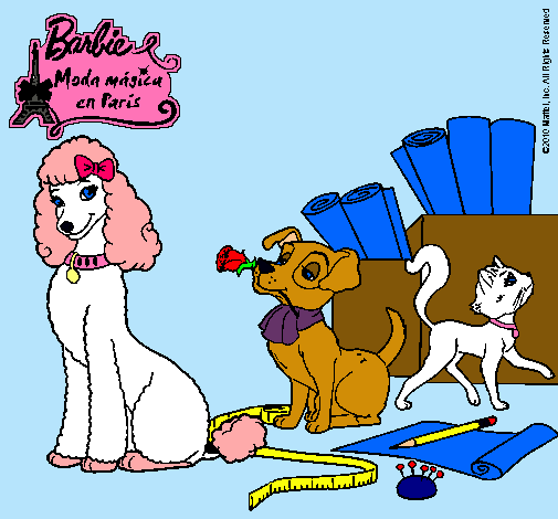 La mascota de Barbie