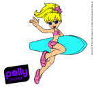 Dibujo Polly Pocket 3 pintado por saira