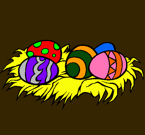 Dibujo Huevos de pascua II pintado por ISA200