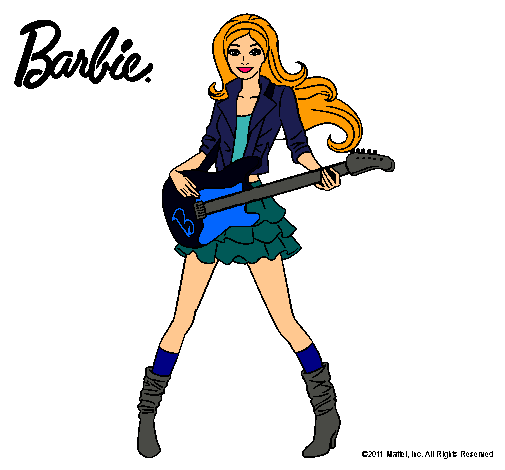 Barbie guitarrista