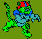 Dibujo Jugador tigre pintado por felipe02