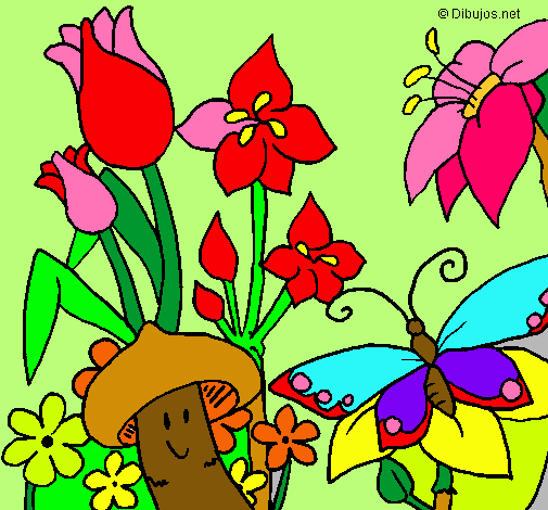 Dibujo De Fauna Y Flora Pintado Por Millaraymama En El Día 16 07 11 A Las 025441 2584