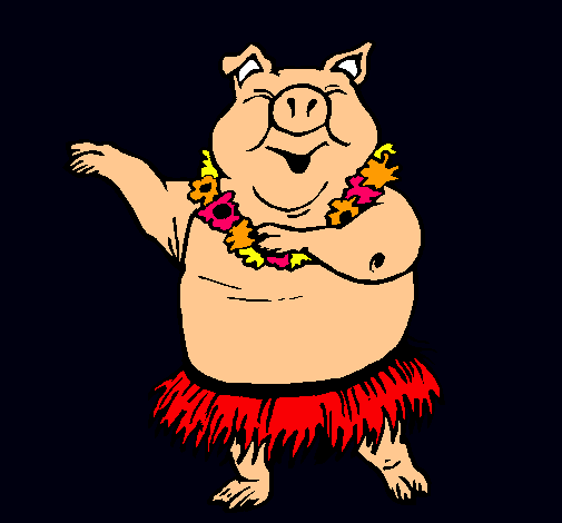 Cerdo hawaiano