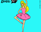 Dibujo Barbie bailarina de ballet pintado por yyf6y
