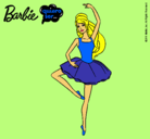 Dibujo Barbie bailarina de ballet pintado por jessijann
