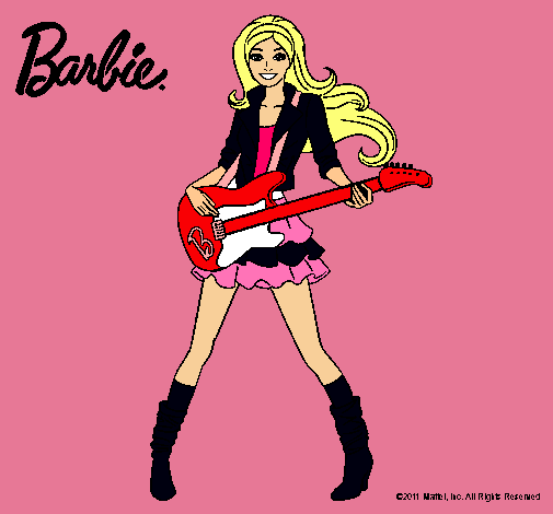 Barbie guitarrista