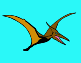 Dibujo Pterodáctilo pintado por runitita