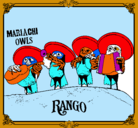 Dibujo Mariachi Owls pintado por llnbj