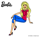 Dibujo Barbie moderna pintado por lara2002
