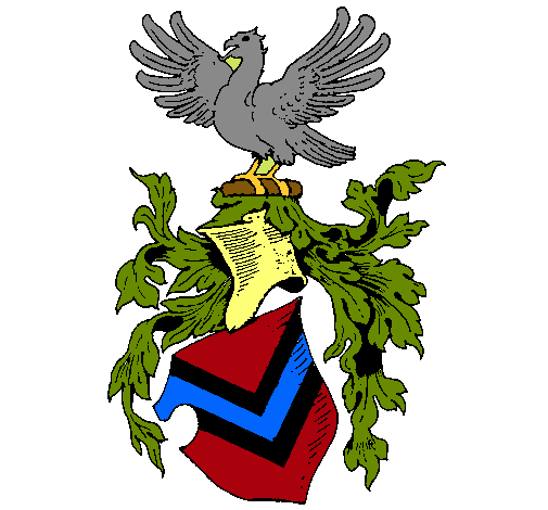 Escudo de armas y aguila 