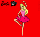 Dibujo Barbie bailarina de ballet pintado por luisiladi1