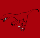 Dibujo Velociraptor II pintado por msmsmsms