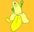 Dibujo Banana pintado por jhnjhvkhg