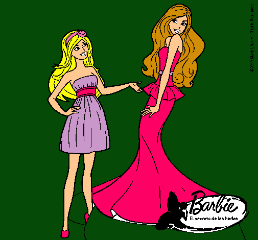 Barbie estrena vestido