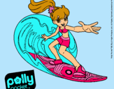 Dibujo Polly Pocket 4 pintado por palichy