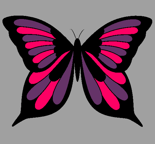 Dibujo Mariposa 8 pintado por Alive
