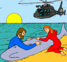 Dibujo Rescate ballena pintado por gianluca2