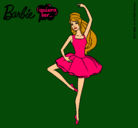 Dibujo Barbie bailarina de ballet pintado por Antonia10