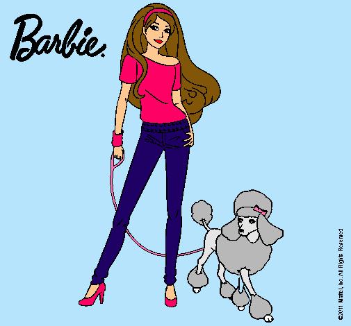 Barbie con look moderno