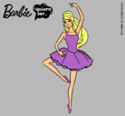 Dibujo Barbie bailarina de ballet pintado por gjgj