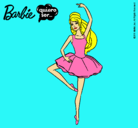 Dibujo Barbie bailarina de ballet pintado por candelox