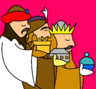 Dibujo Los Reyes Magos 3 pintado por JOSDEL