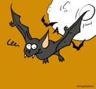 Dibujo Murciélago loco pintado por osvar