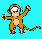 Dibujo Mono pintado por esrefy