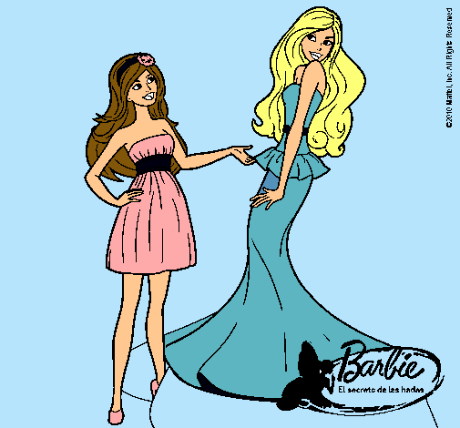 Barbie estrena vestido