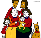 Dibujo Familia pintado por roxi1001