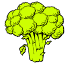 Dibujo Brócoli pintado por ayliin1