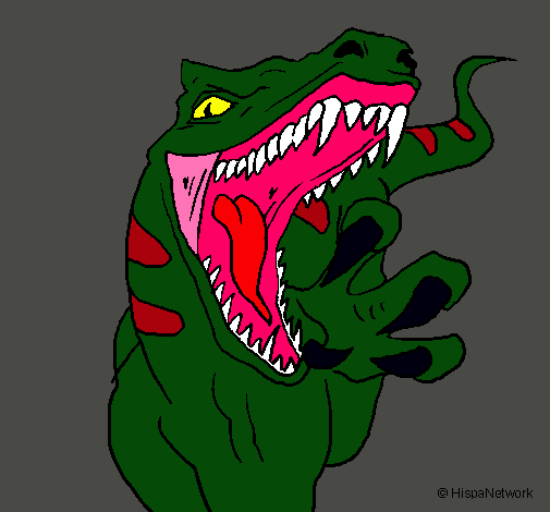 Dibujo Velociraptor II pintado por mimi1123
