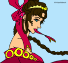Dibujo Princesa china pintado por AleJiiTha
