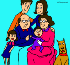 Dibujo Familia pintado por eddysmar