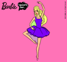 Dibujo Barbie bailarina de ballet pintado por ayla