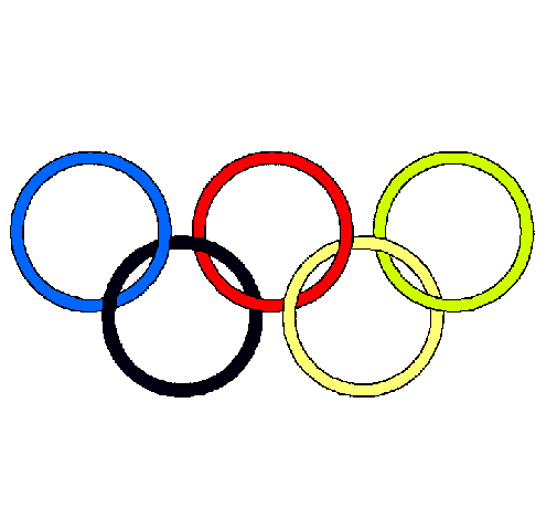 Dibujo Anillas de los juegos olimpícos pintado por ALEX920