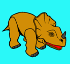 Dibujo Triceratops II pintado por jesus111