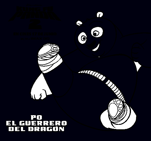 Po el guerrero del dragón