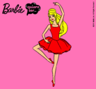 Dibujo Barbie bailarina de ballet pintado por cangy