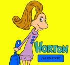 Dibujo Horton - Sally O'Maley pintado por omega