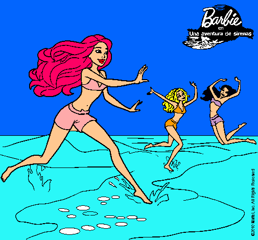 Barbie de regreso a la playa