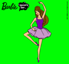 Dibujo Barbie bailarina de ballet pintado por cmlf13
