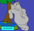 Dibujo Horton pintado por bebu