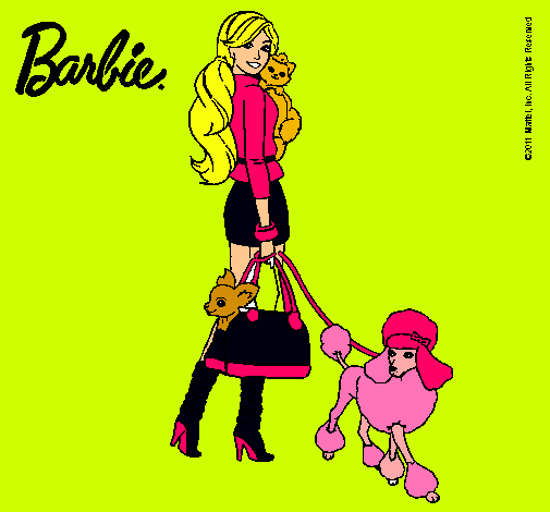 Barbie elegante