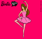 Dibujo Barbie bailarina de ballet pintado por gemagm