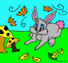 Dibujo Conejo pintado por chabona