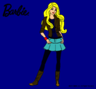 Dibujo Barbie juvenil pintado por gemagm