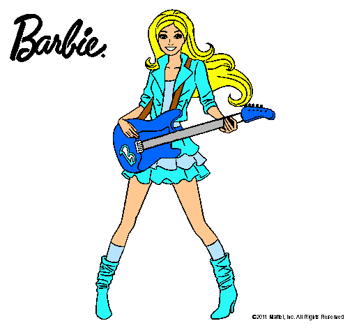 Barbie guitarrista